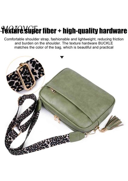 Siyah Kadın Moda Messenger Kılıfı Düz Renk Crossbody Çantası Geniş Kayış Püsküller Zip Küçük Kare Bayanlar Kız Için Pu Deri (Yurt Dışından) fiyatları