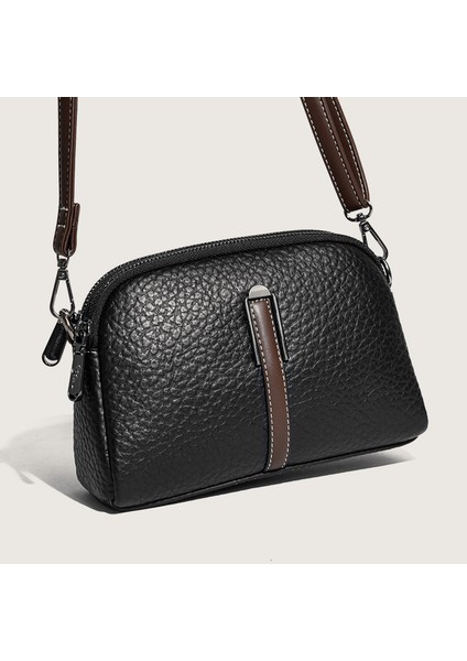 Siyah Moda Alışveriş Çantası Çanta Kadınlar Için El Çantası Crossbody Çanta Yeni 100% Inek Derisi Retro Rahat Kadın Tote Omuz Çantası (Yurt Dışından) fiyatları