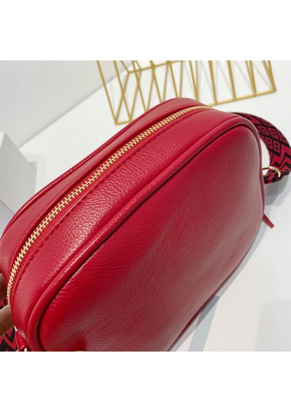 Pembe Moda Kadın Çanta Püskül Koltukaltı Çanta Pu Deri Geniş Kayış Hafta Sonu Tatili Için Basit Yumuşak Taşınabilir Rahat Düz Renk (Yurt Dışından) modelleri