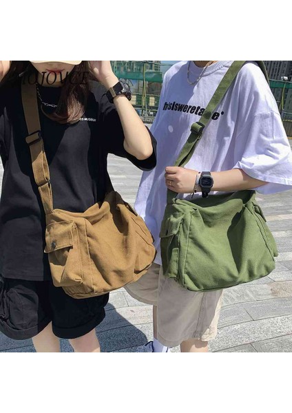 Siyah Kadın Tuval Omuz Askılı Çanta Üst Saplı Çanta Tote Telefon Tutucu Kadın Satchel Çanta Bayanlar Için Hediyeler (Yurt Dışından) modelleri