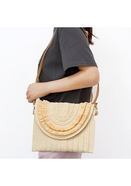 Gül Kırmızı Hasır Çanta Kadın El Dokuması Crossbody Çanta Vintage Manşonlar Çanta Çanta Büyük Kapasiteli Rahat Dokuma Bayanlar Plaj Omuz Çantası (Yurt Dışından) fırsatları