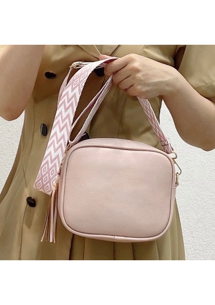 Kırmızı Moda Bayan Çanta Püskül Koltukaltı Çanta Pu Deri Geniş Kayış Hafta Sonu Tatili Için Basit Yumuşak Taşınabilir Rahat Düz Renk (Yurt Dışından) fiyatları