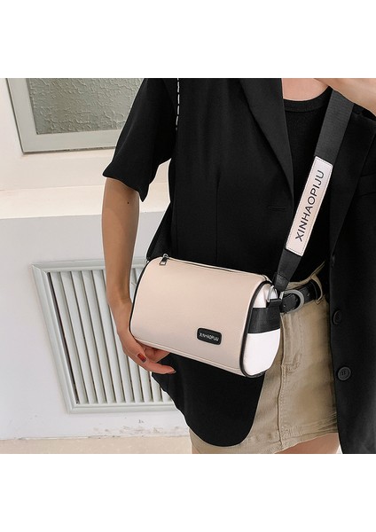Siyah Yüksek Kapasiteli Moda Kadın Crossbody Çanta Pu Deri Günlük Omuz Çantası 2022 Bayanlar Için Yeni Basit Messenger Çanta Eğlence Katı (Yurt Dışından) fırsatları