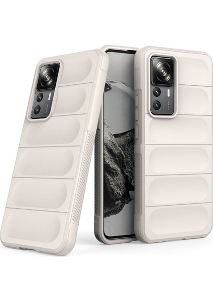 Xiaomi Mi 12T Pro Kılıf Mat Parmak Izi Yapmaz Elden Kaydırmaz Içi Kadife Kamera Korumalı Silikon