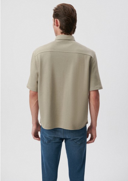 Erkek Lux Touch Kahverengi Lyocel Gömlek 0210716-70352 fırsatları