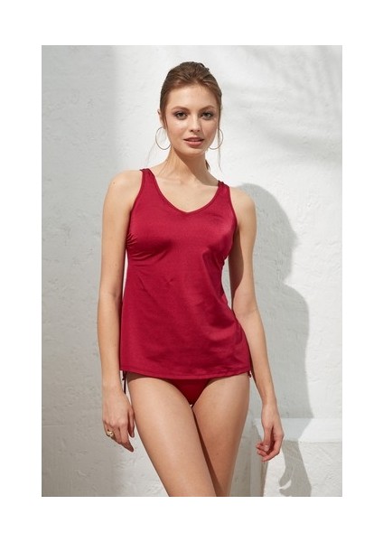 Pıerre Cardın 221502 Lima V Yaka Sürgülü Tankini 22Y fiyatları