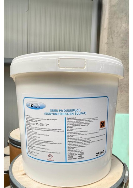 Havuz Ph Düşürücü 25 kg Yüksek Etkili Toz Havuz Kimyasalı