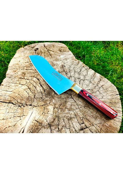 Japon Şef Bıçağı Santoku Bunka Profesyonel 30 m