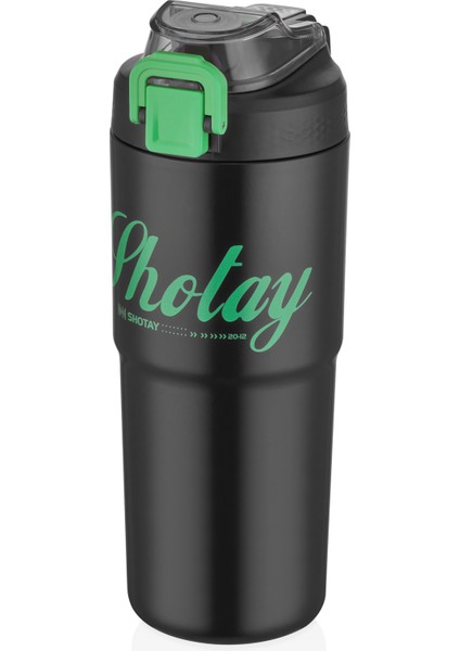 750ML Kulplu Hem Pipetli Hem Pipetsiz Kullanıma Uygun Paslanmaz Çelik Termos