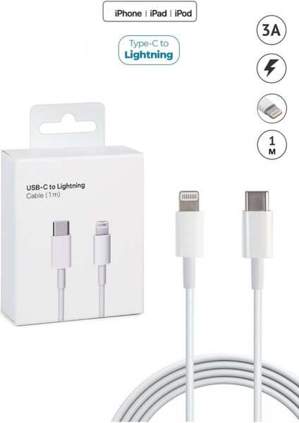 Apple Iphone 14/13/12/11 Serileri Uyumlu Iphone Hızlı Şarj Kablosu USB C To Lightning Yeni Nesil