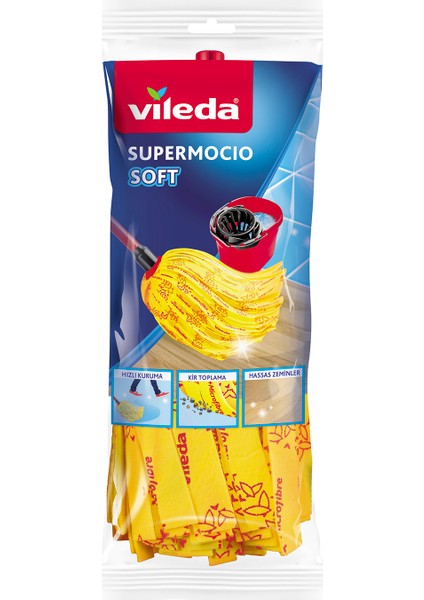 Supermocio Soft %30 Mikrofiberli Yedek Paspas