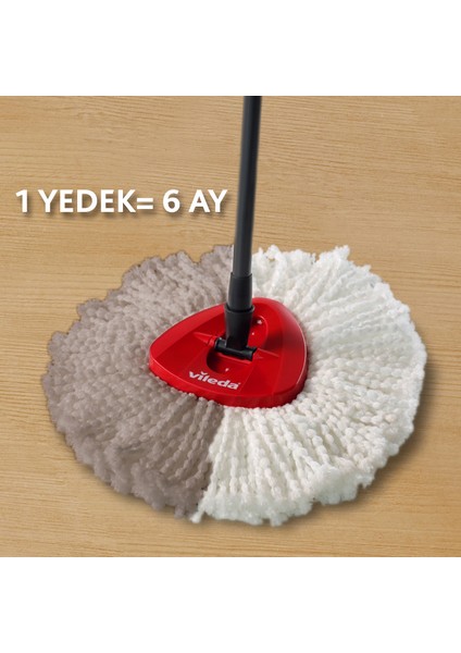 Turbo Üçgen Başlık Mikrofiber Yedek Paspas