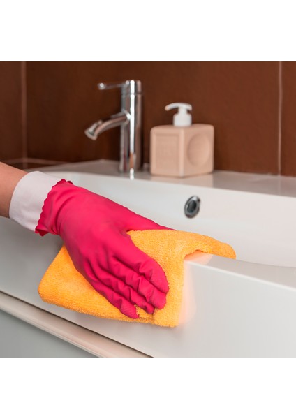 12 Paket Standart Orta Boy Bulaşık Eldiven fiyatları