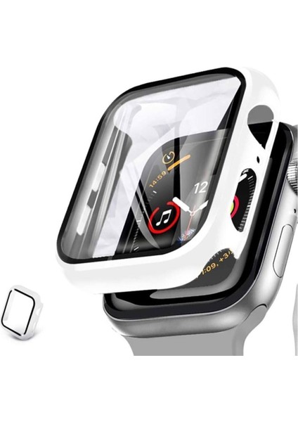 Apple Watch 2-3-4-5-6-Se (40 Mm) Uyumlu Nike Kılıf Kasa ve Ekran Koruyucu Yüksek Kalite