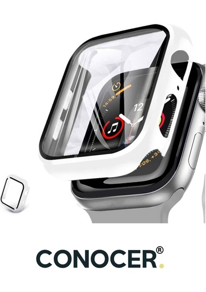 Apple Watch 7-8 (45 Mm) Uyumlu Nike Kılıf Kasa ve Ekran Koruyucu Yüksek Kalite