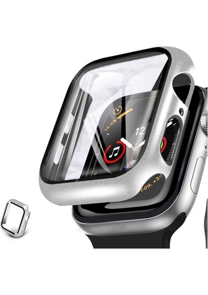 Apple Watch 2-3-4-5-6-Se (38 Mm) Uyumlu Nike Kılıf Kasa ve Ekran Koruyucu Yüksek Kalite