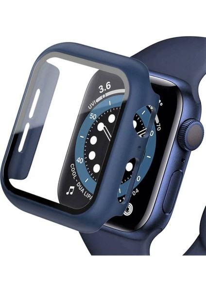 Apple Watch 2-3-4-5-6-Se (40 Mm) Uyumlu Nike Kılıf Kasa ve Ekran Koruyucu Yüksek Kalite