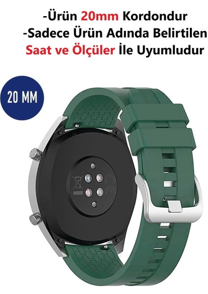 Amazfit Bip |bip Lite | Bip 3 | Gtr 42MM Uyumlu Yüksek Kalite Desenli 20MM Kordon