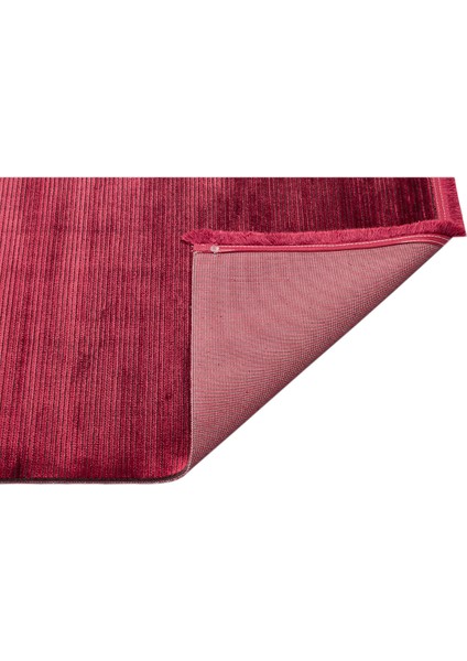 Cordoba Plaın Burgundy Nw Parlak Yumuşak Dokulu Modern Makine Dokuması Halı modelleri