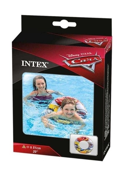 Çocuk Simidi Cars Arabalar Şimşek Mcqueen Simit 51 cm