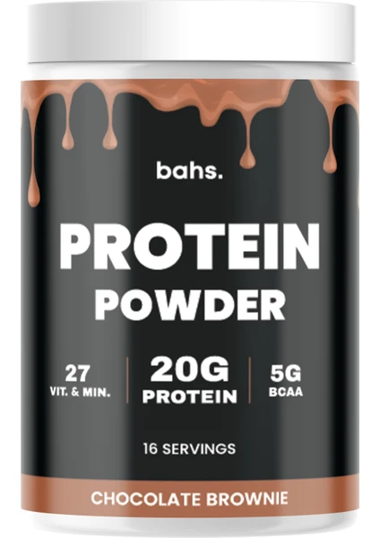 Protein Tozu - Chocolate Brownie - 16 Servis - 464 gr