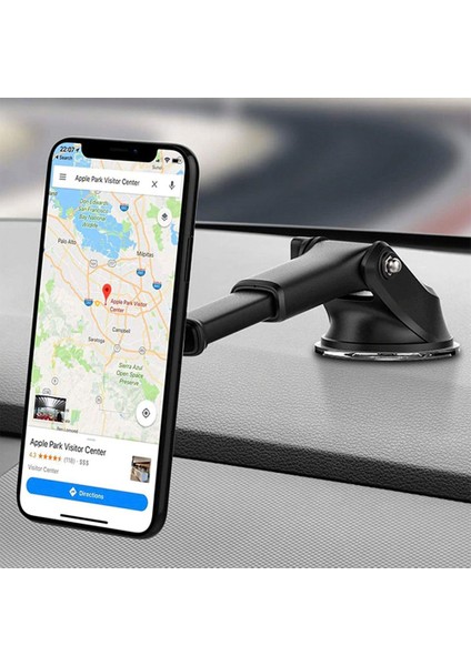 Ayarlanabilir Tüm Telefonlara Uyumlu Vantuzlu Jelli Araç Içi Telefon Tutucu Mıknatıslı Teleskopik Ayarlanabilir Telefon Tutacağı