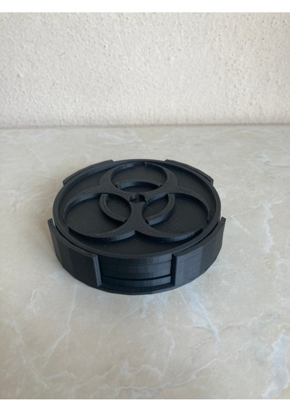 Biohazard Bardak Altlığı Seti - Organik Plastik fiyatları