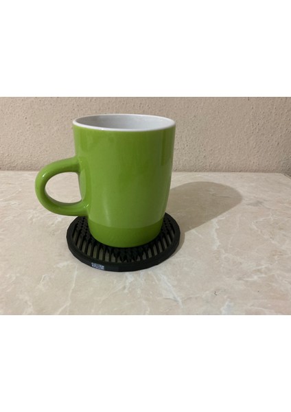 Kalp - Heart Bardak Altlığı Seti - Organik Plastik modelleri