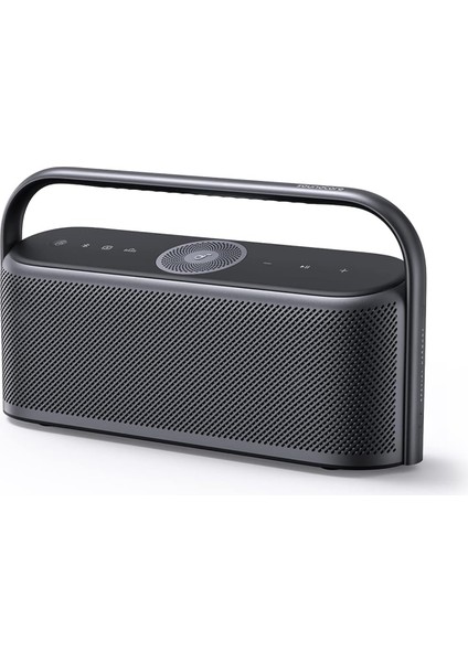 Soundcore Motion X600 Kablosuz HiFi Bluetooth Hoparlör - 50W Stereo Ses - Kutup Grisi - A3130 (Anker Türkiye Garantili)