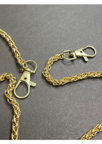 Çanta Zinciri Uçları Klipsli 120 cm Örgü Modeli modelleri