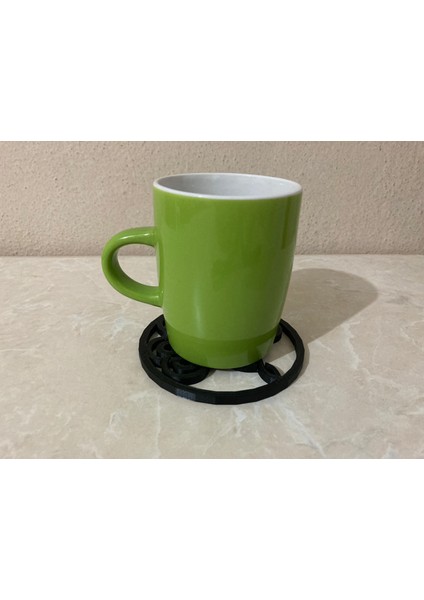 Celtic Clover - Yonca Bardak Altlığı Seti - Organik Plastik modelleri