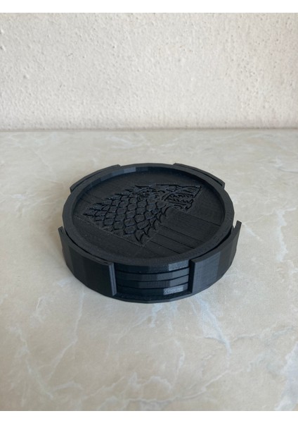 House Stark Bardak Altlığı Seti - Organik Plastik fiyatları