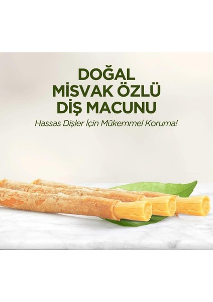 Diş Macunu Misvak Özlü 90 Ml X 6 Adet