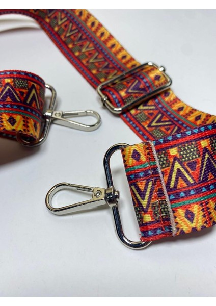 Otantik Desenli Palaska / Çanta Sapı / Desenli Çanta Sapı / Ayarlanabilir Çanta Sapı modelleri