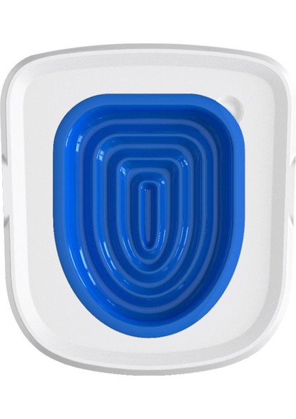 Kesoto Kedi Tuvalet Eğitim Kiti Urinal Koltuk Lazımlık Pet Keden Ev Kedi Tuvalet Eğitmeni Mavi 38 x 34 x 3.2 cm (Yurt Dışından)