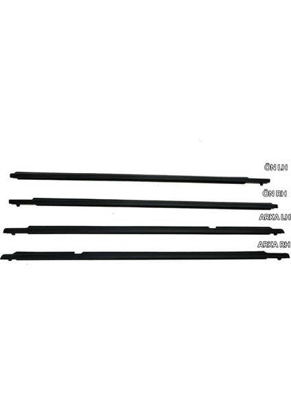 Parçabul Çıta Cam Sıyırıcı Fitil Corolla 07-12 Dış Arka Lh 75740-02140 Lh