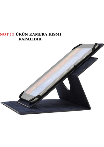 Huawei Matepad 11,5 Inç 2023 ile Uyumlu Kılıf Dönebilen Lastikli Kapaklı Koruyucu Kılıf