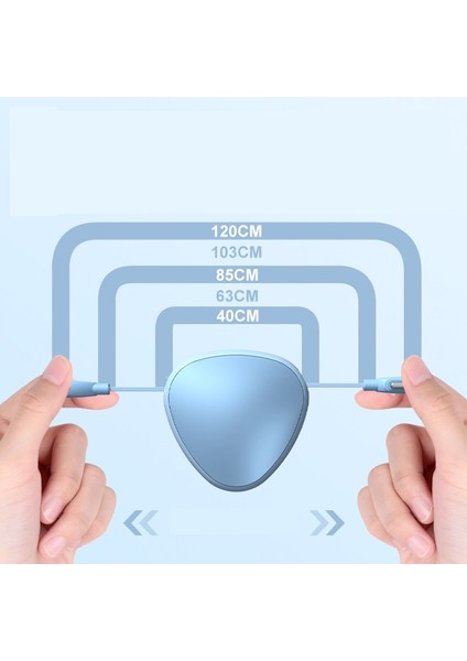 Macaron Üçü Bir Arada Geri Çekilebilir Kablo Veri Kablosu (Yurt Dışından) fiyatları