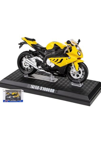 1:12S1000 Alaşım Motosiklet Modeli (Yurt Dışından)