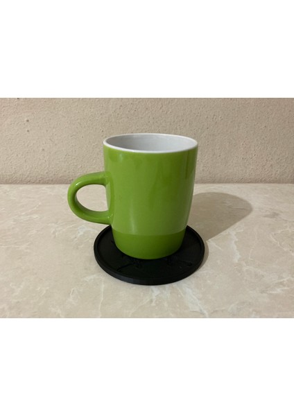 Pirate Skull - Korsan Bardak Altlığı Seti - Organik Plastik modelleri