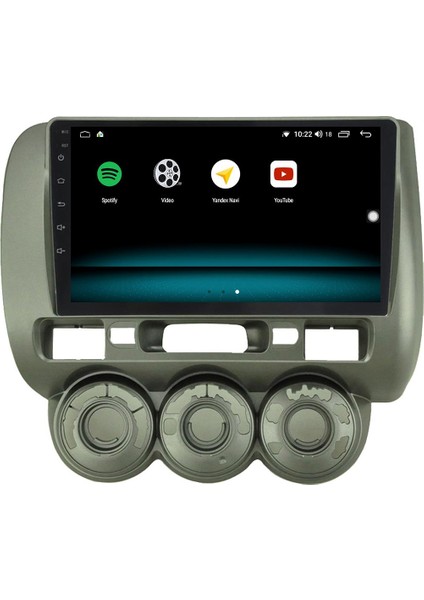Honda Jazz Android 13 Multimedya Carplay 4gb RAM+64GB HDD 2004-2007 Navigasyon Ekran