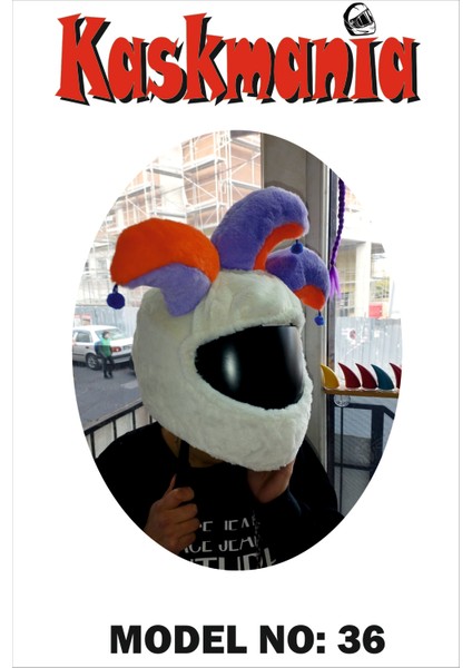Peluş Kask Kılıfı Shaco
