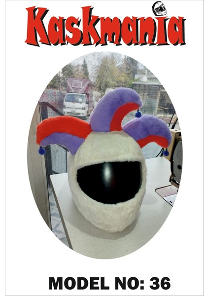 Peluş Kask Kılıfı Shaco