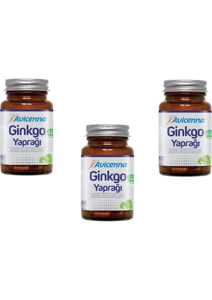 Ginko Biloba 60 Kp 3 Adet