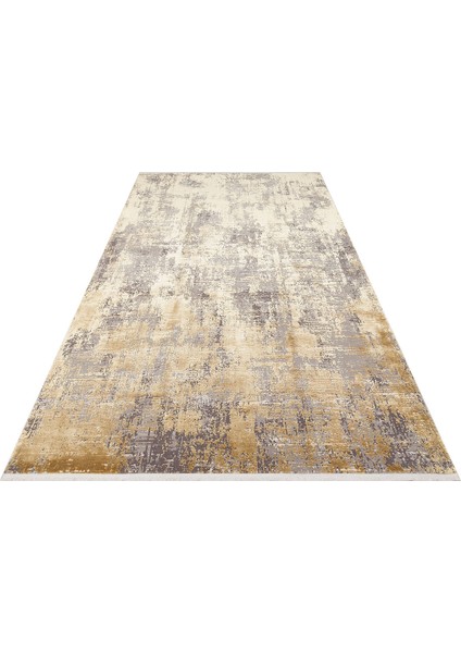 Fresco Fs 30 Grey Gold Xw Yumuşak Dokulu Özel Işıltılı Yüksek Kaliteli Sık Dokuma Modern Halı