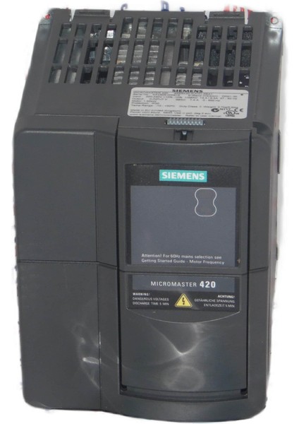 6SE6420-2UC21-5BA1 Mıcromaster 420 Yeni Kutu Açık