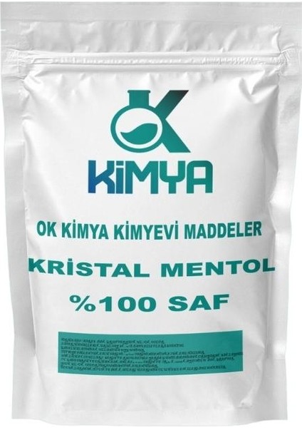 Kristal Mentol 1. Kalite Saf Menthol Kristali 50GR