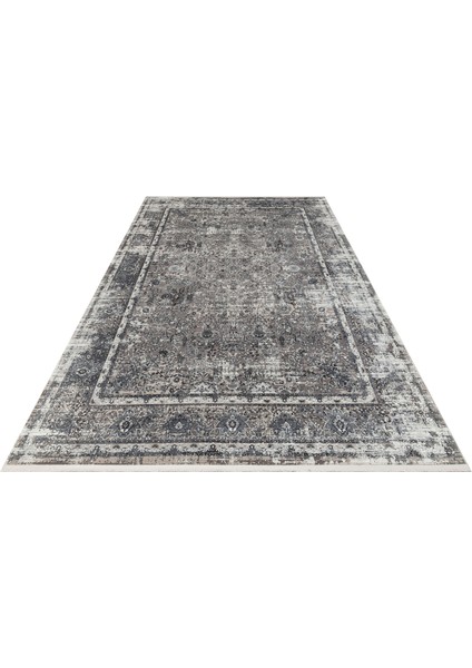 Fresco Fs 29 Grey Black Xw Yumuşak Dokulu Özel Işıltılı Yüksek Kaliteli Sık Dokuma Modern Halı