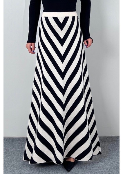 Kadın Geo Maksi Premium Triko Etek fiyatları