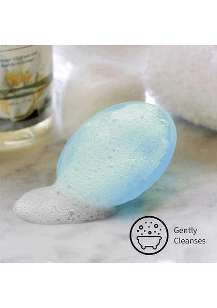 Peeling ve Masaj Beşik Başlığı Banyo Fırçaları Mavi Beyaz, 2'li Paket (Yurt Dışından) fırsatları